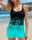 Women's Swimwear Tankini 2 Piece Swimsuit Vacation Floral Sleeveless Bathing Suits