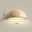 LED Indoor Wall Lights Warm White 15cm Modern Natural Stone Wall Sconce Half Moon Marble Wall Light Fixture G4 for Bedroom Hallway Kitchen 110-240V