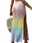Women's Swimwear Swimdresses Swimsuit Cut Out Vacation Beach Wear Color Block Sleeveless Bathing Suits