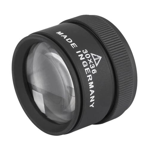 Magnifier Portable Handheld 30 X Reading Inspection 40 mm Metal Adults'